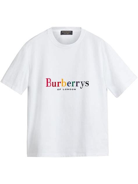 burberry rainbow graphic t-shirt with green b|Burberry her fragrance.